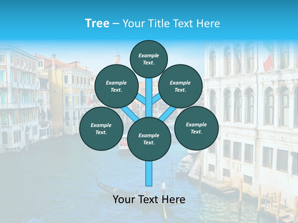 Gondola Venice PowerPoint Template
