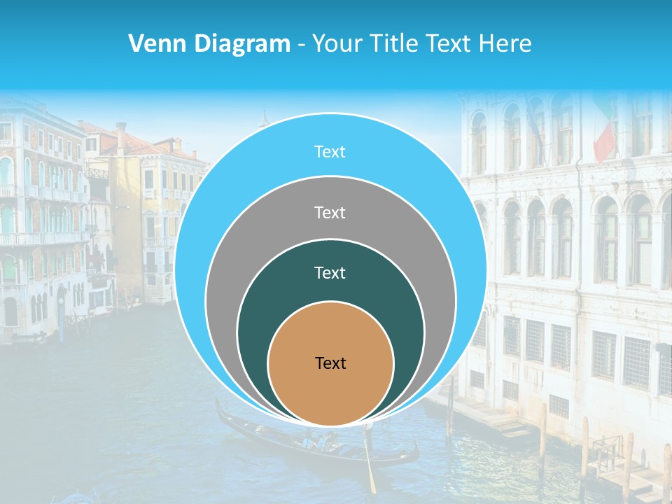 Gondola Venice PowerPoint Template