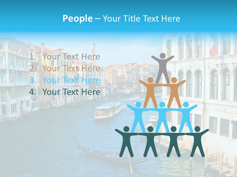 Gondola Venice PowerPoint Template