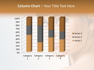 Close Up Woman Beauty PowerPoint Template