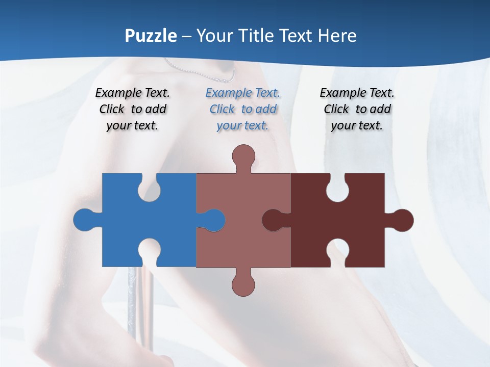 Male Pole Dancer PowerPoint Template