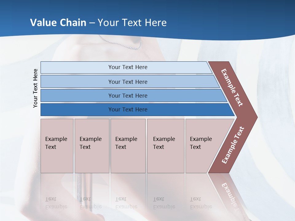 Male Pole Dancer PowerPoint Template