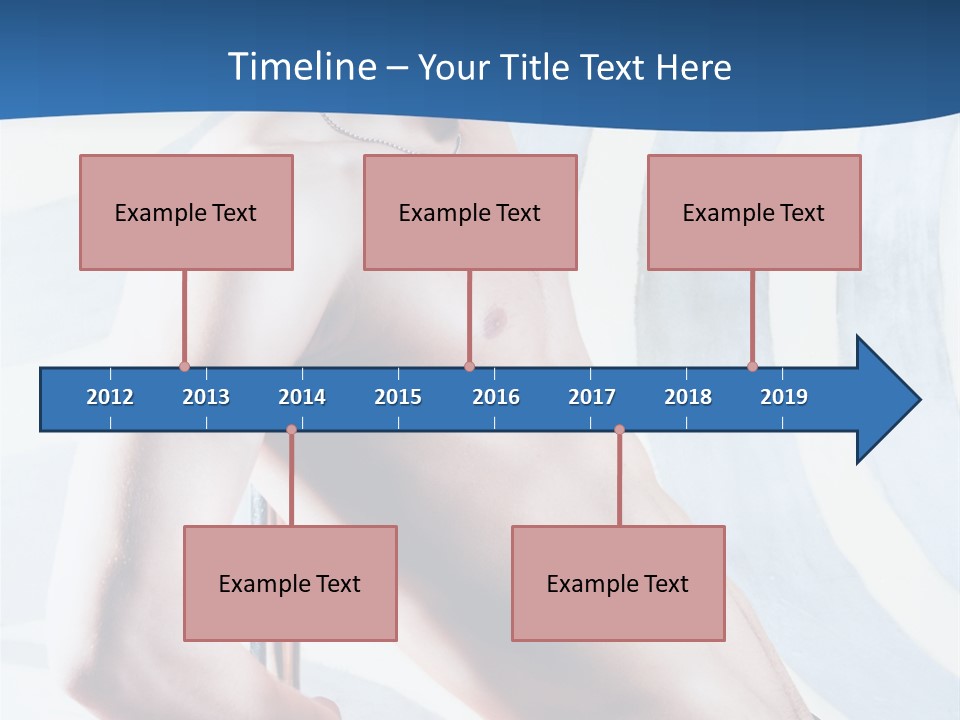 Male Pole Dancer PowerPoint Template