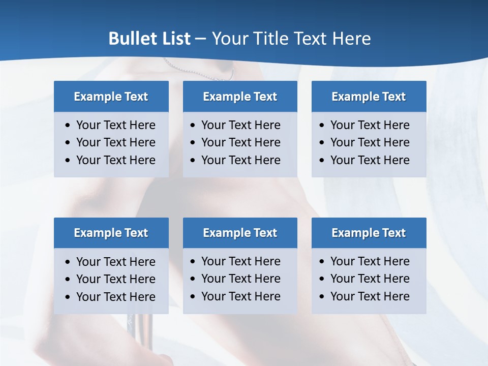 Male Pole Dancer PowerPoint Template