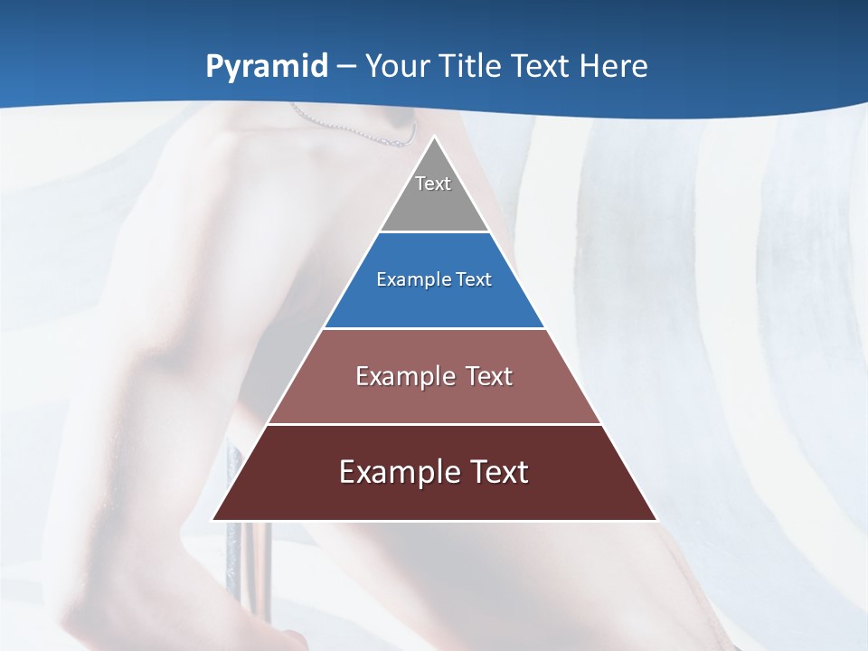 Male Pole Dancer PowerPoint Template