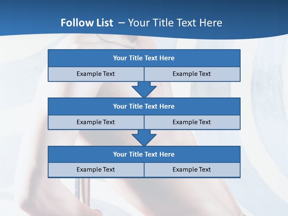 Male Pole Dancer PowerPoint Template