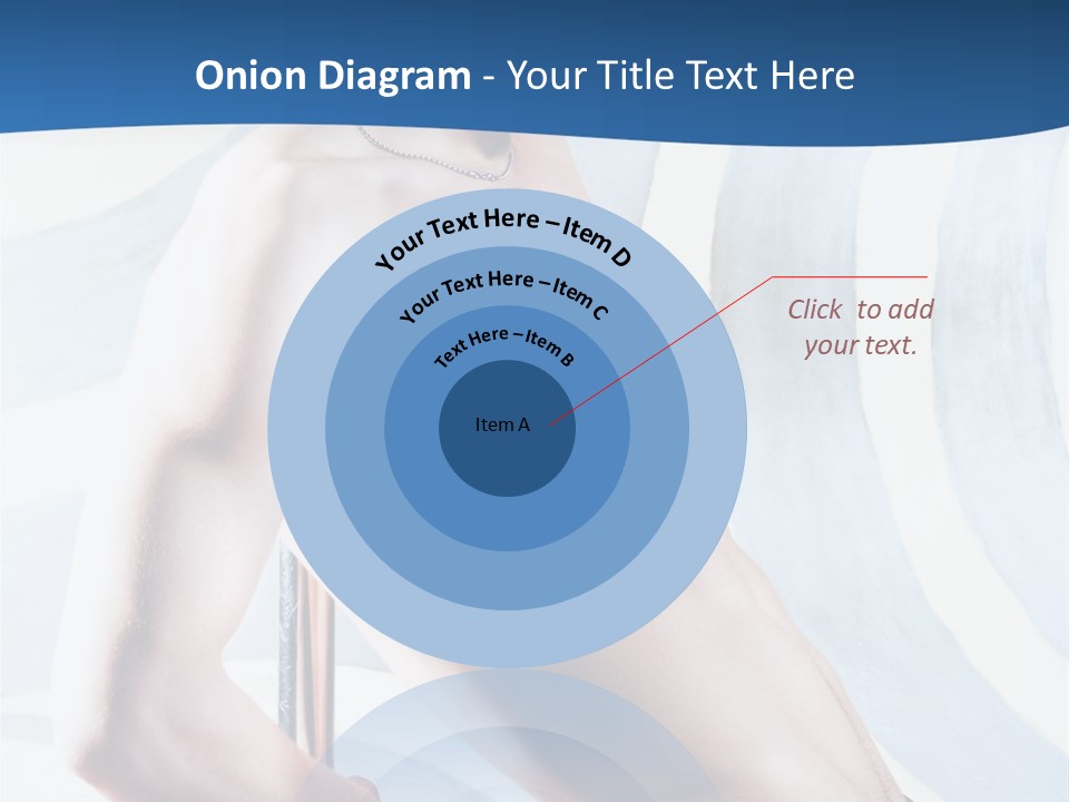 Male Pole Dancer PowerPoint Template