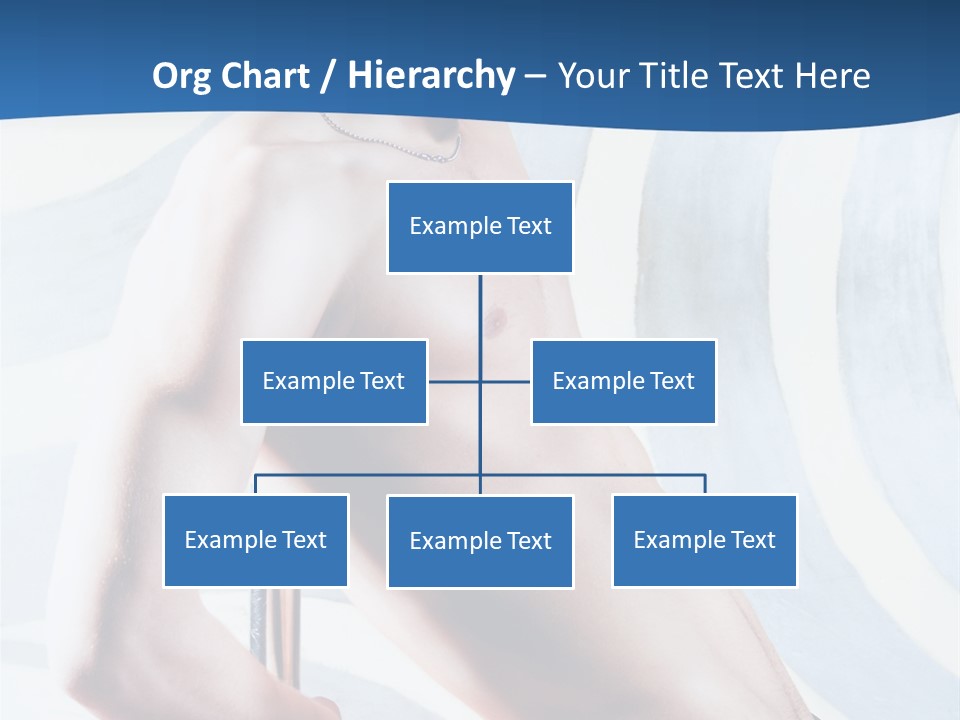 Male Pole Dancer PowerPoint Template