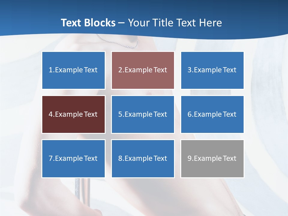 Male Pole Dancer PowerPoint Template