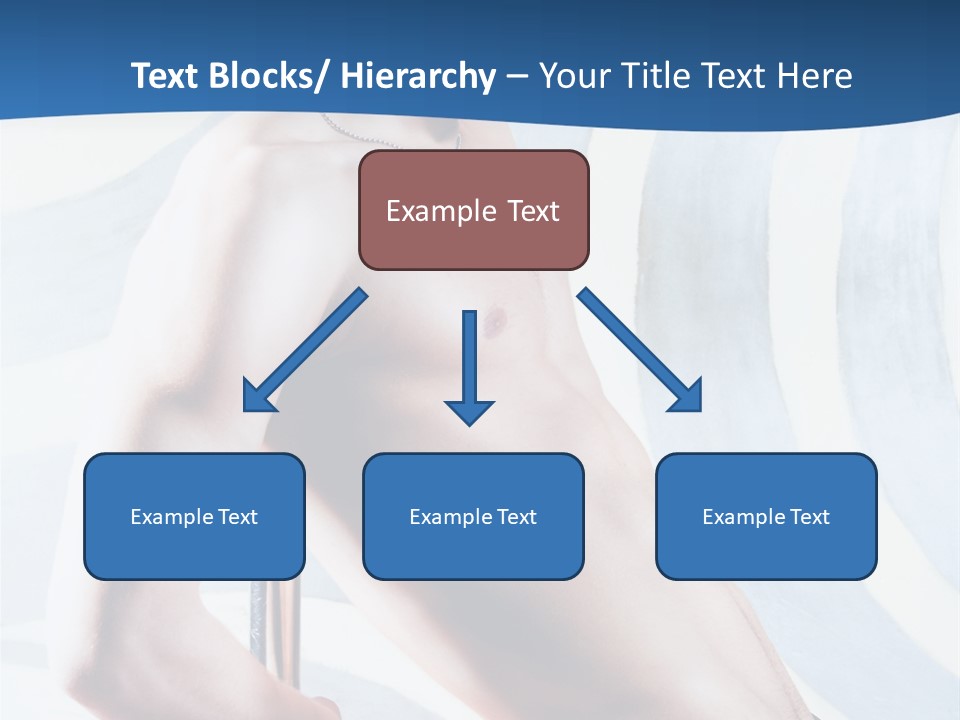 Male Pole Dancer PowerPoint Template