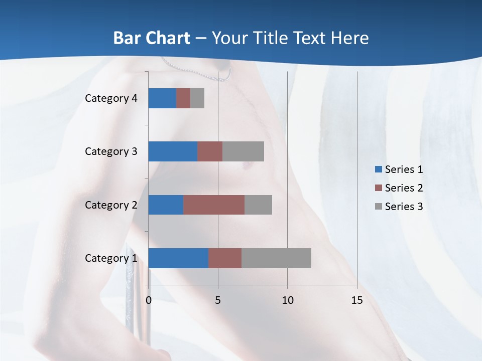 Male Pole Dancer PowerPoint Template