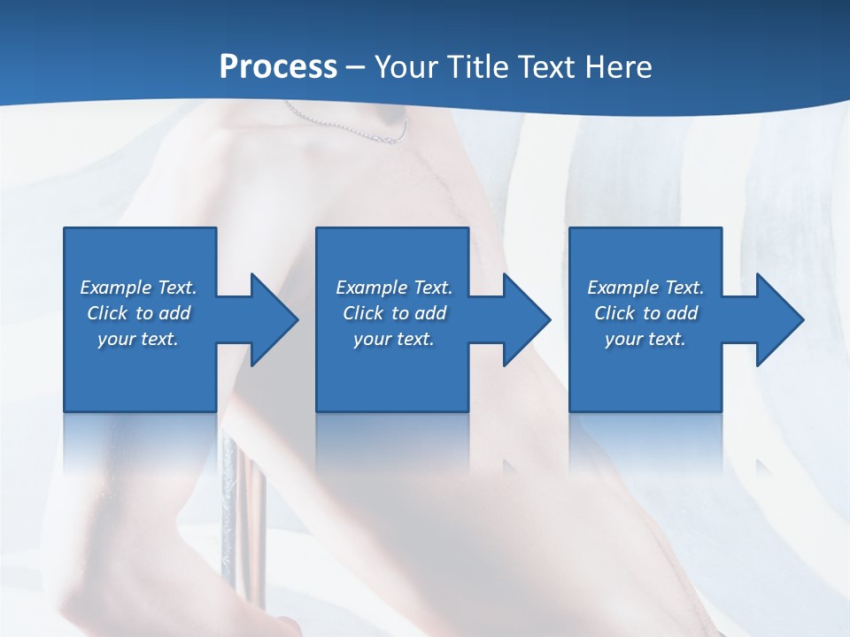 Male Pole Dancer PowerPoint Template