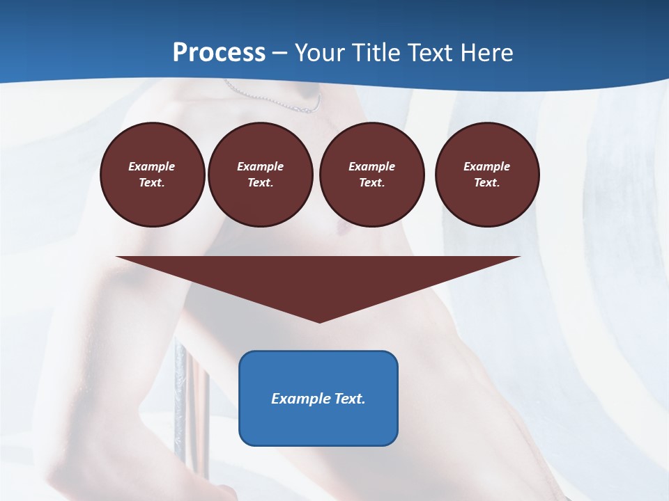 Male Pole Dancer PowerPoint Template