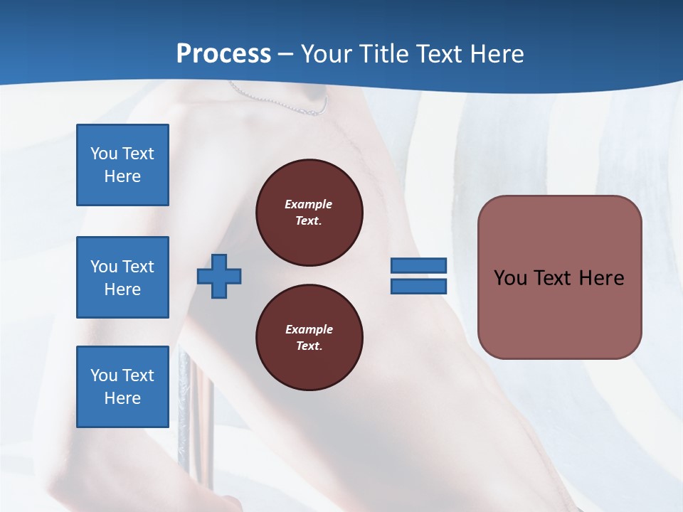Male Pole Dancer PowerPoint Template