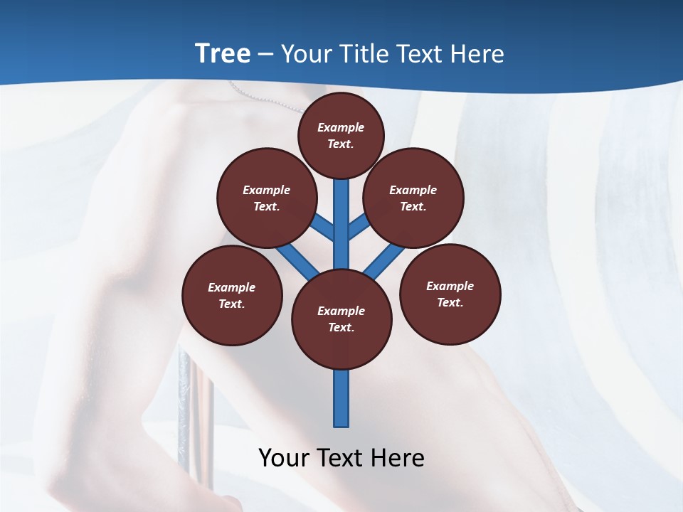 Male Pole Dancer PowerPoint Template