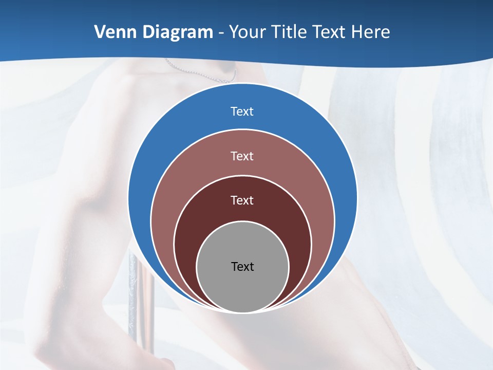 Male Pole Dancer PowerPoint Template