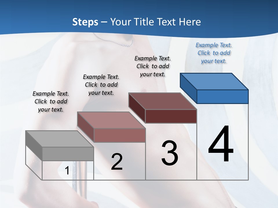 Male Pole Dancer PowerPoint Template