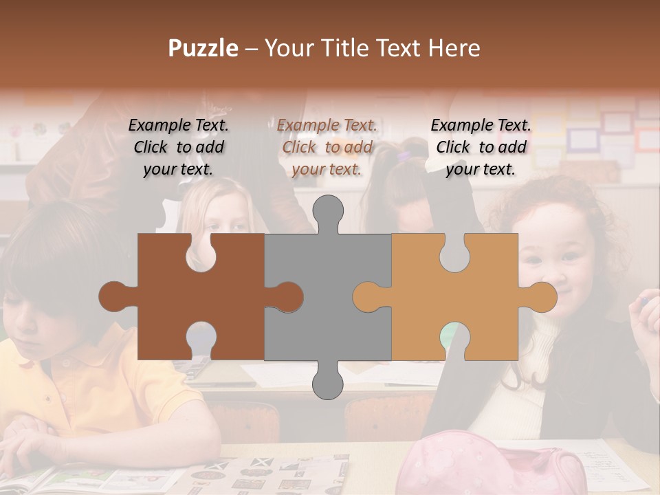 School Children PowerPoint Template