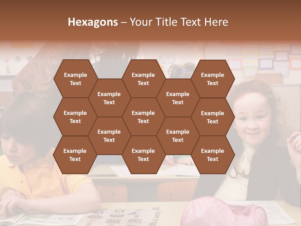 School Children PowerPoint Template