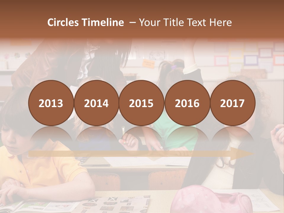 School Children PowerPoint Template