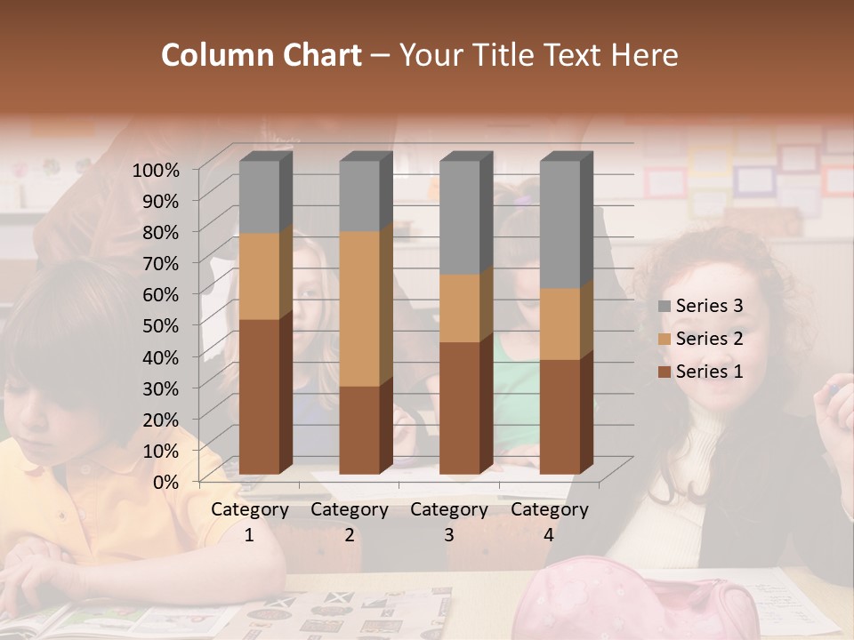 School Children PowerPoint Template