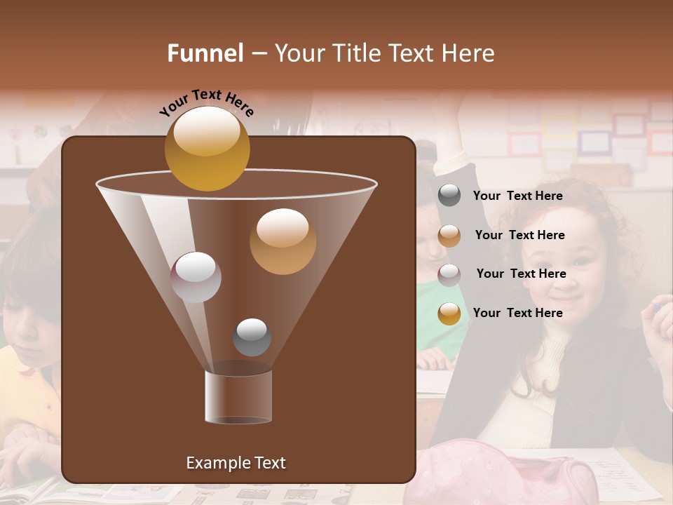 School Children PowerPoint Template