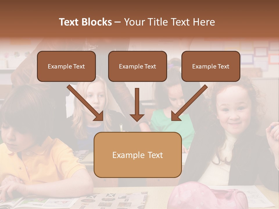 School Children PowerPoint Template