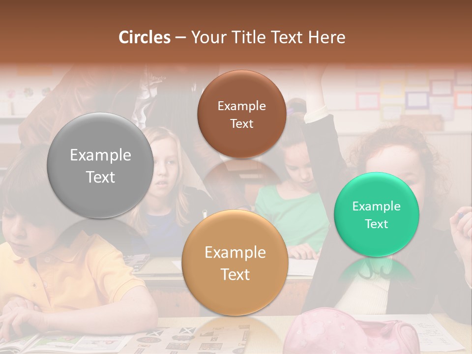 School Children PowerPoint Template