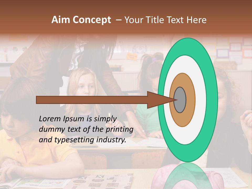 School Children PowerPoint Template