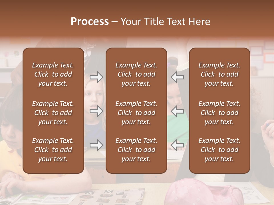School Children PowerPoint Template