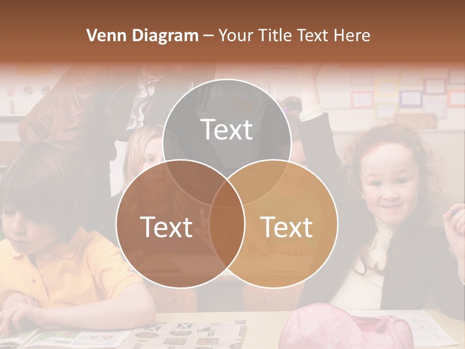 School Children PowerPoint Template