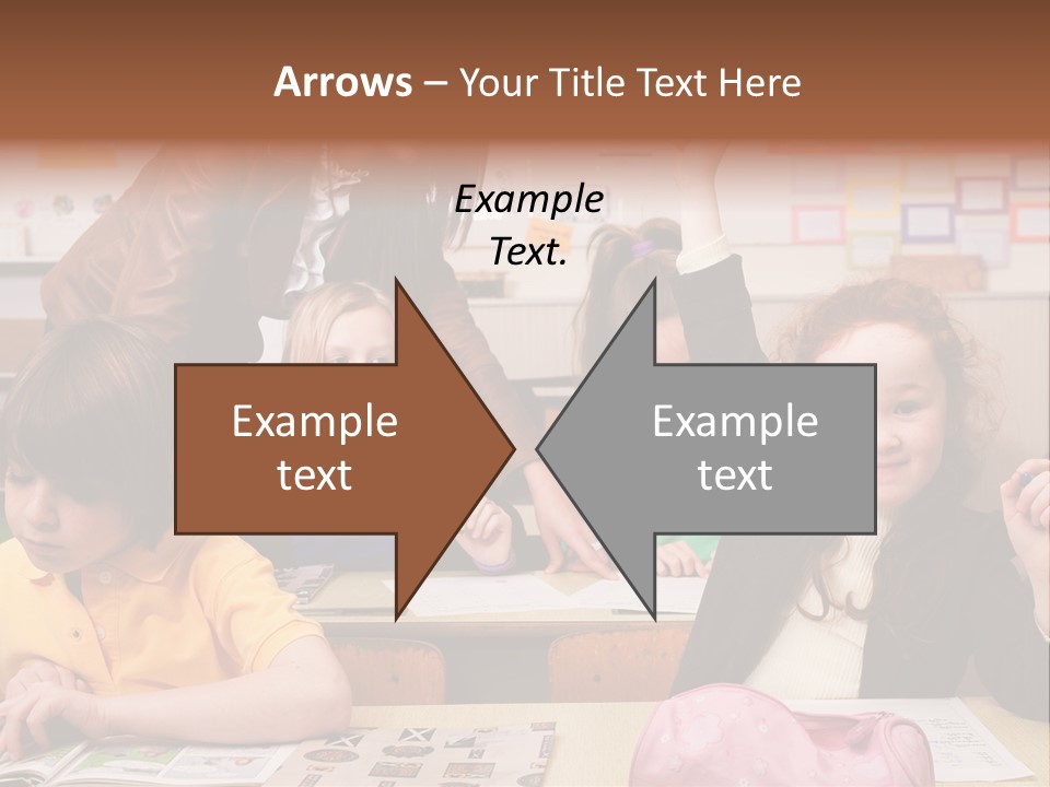 School Children PowerPoint Template
