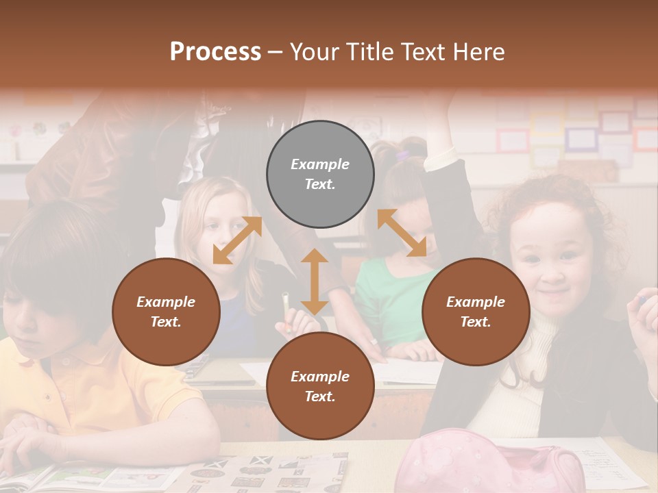 School Children PowerPoint Template