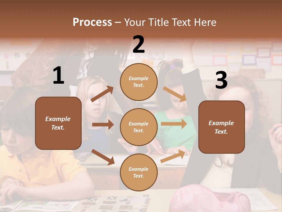 School Children PowerPoint Template