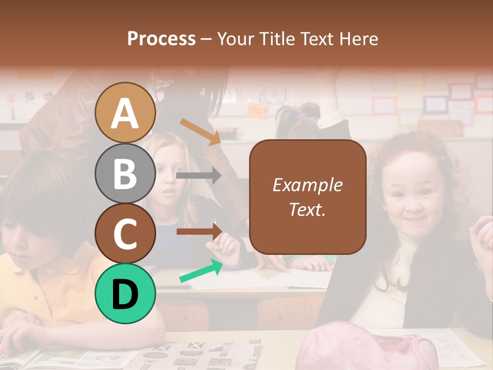 School Children PowerPoint Template