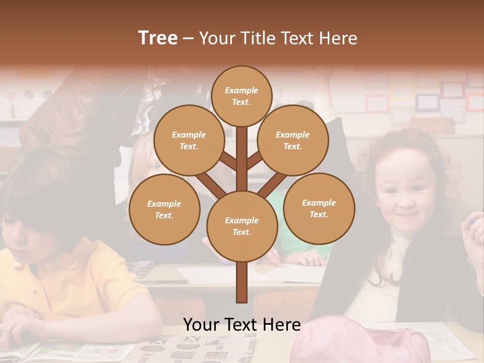 School Children PowerPoint Template