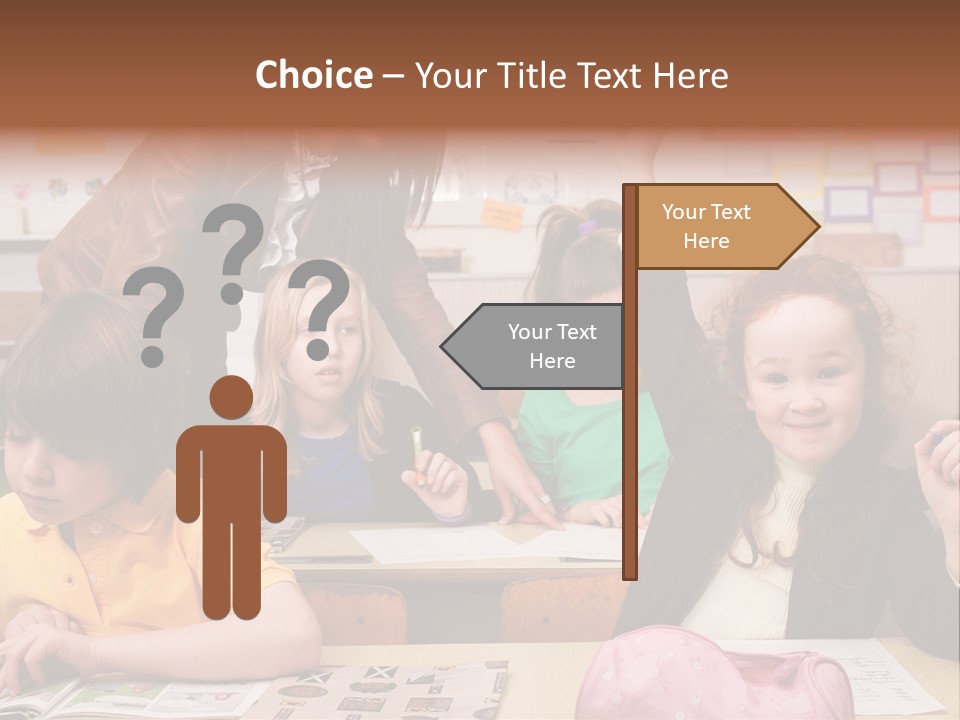 School Children PowerPoint Template