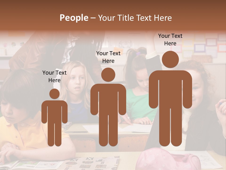 School Children PowerPoint Template