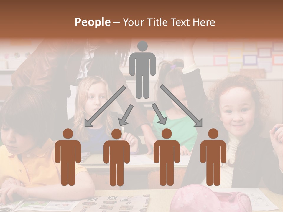 School Children PowerPoint Template