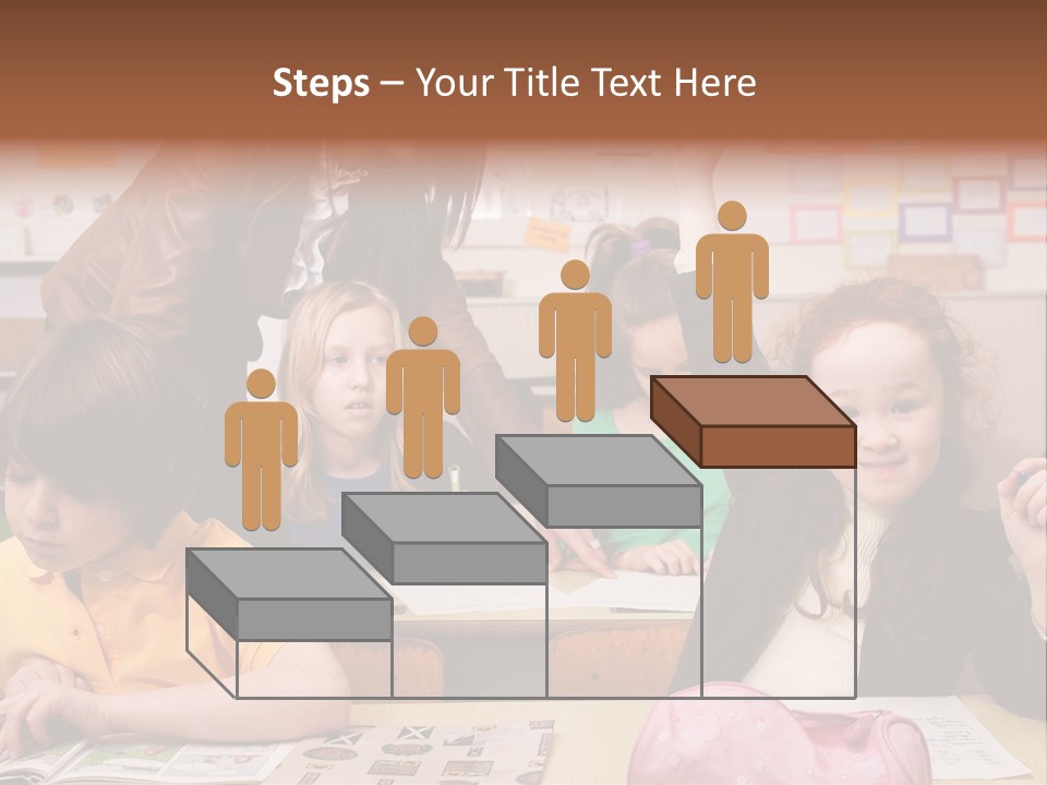 School Children PowerPoint Template