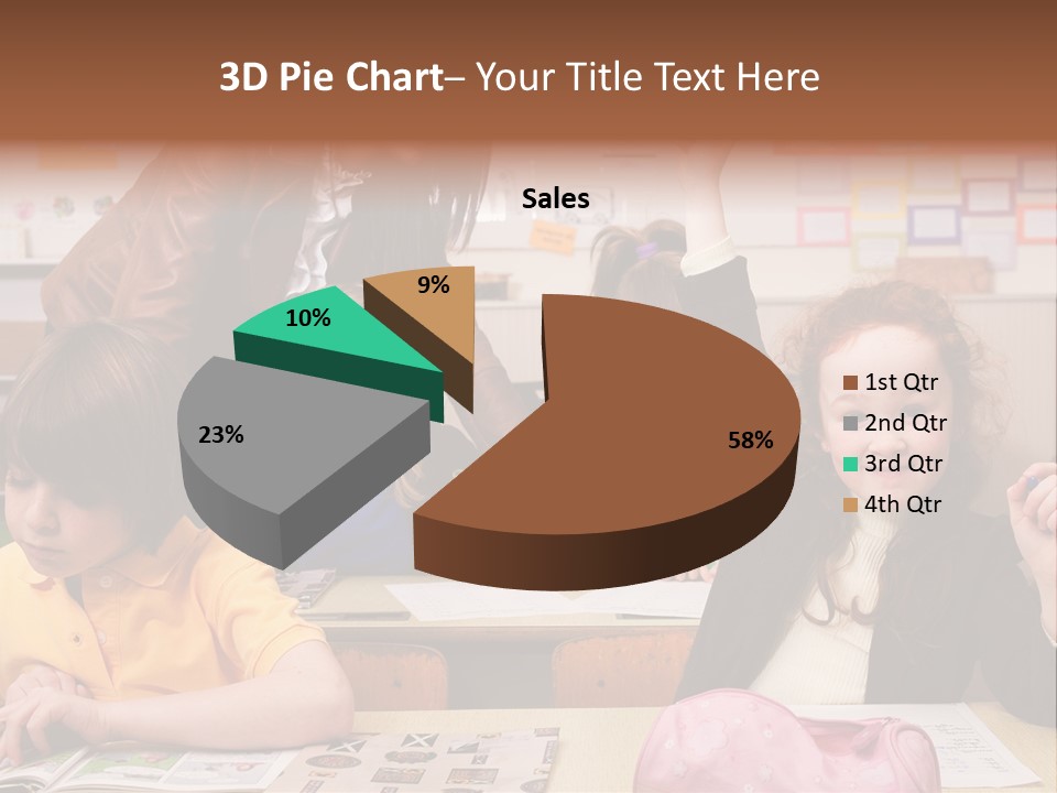 School Children PowerPoint Template