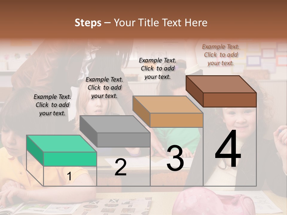 School Children PowerPoint Template