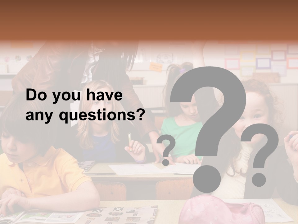 School Children PowerPoint Template