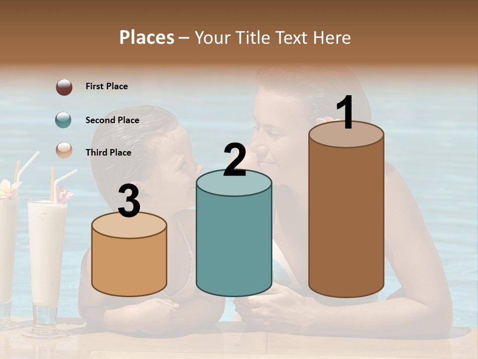 Pool Service Logos PowerPoint Template