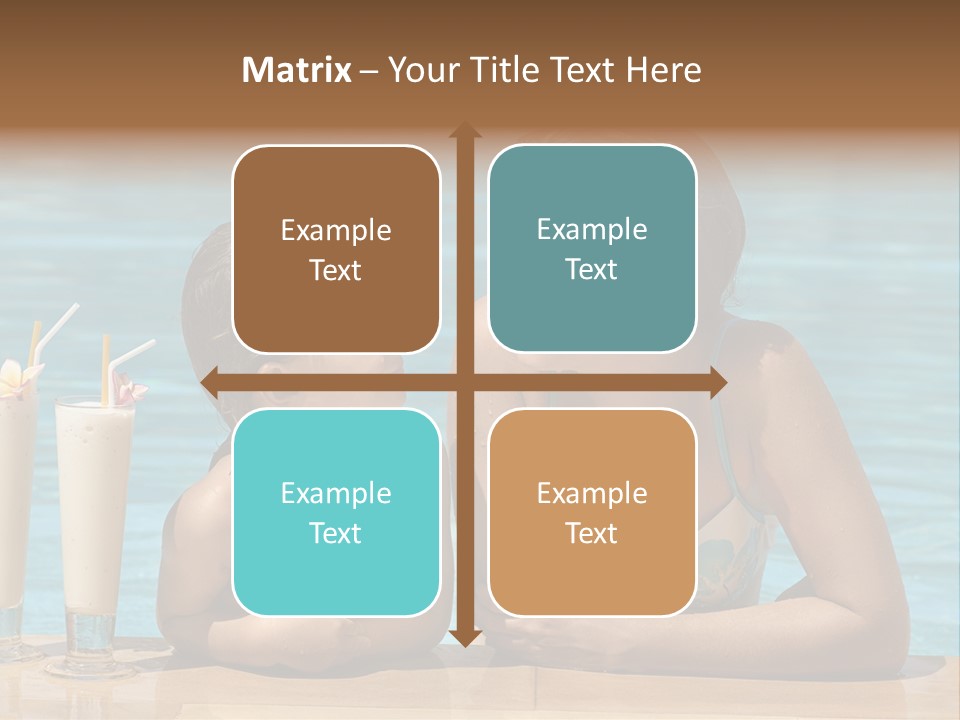 Pool Service Logos PowerPoint Template