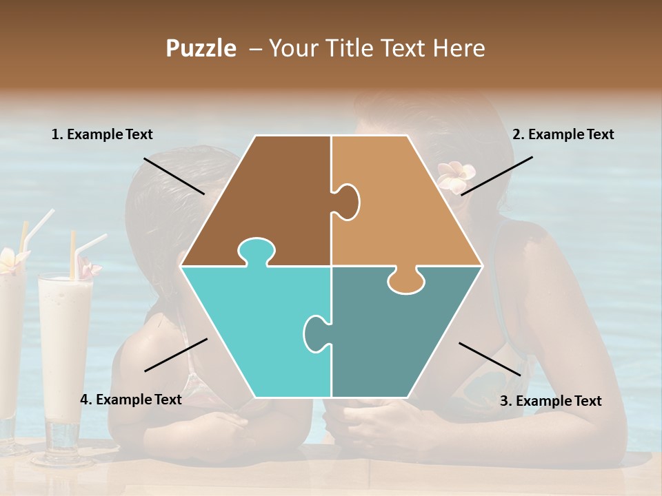 Pool Service Logos PowerPoint Template