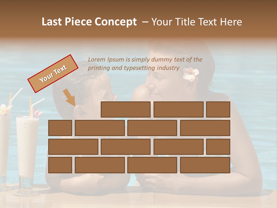 Pool Service Logos PowerPoint Template