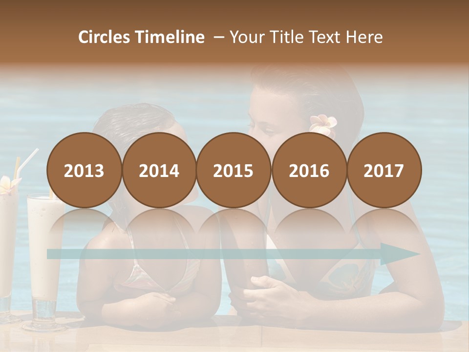 Pool Service Logos PowerPoint Template