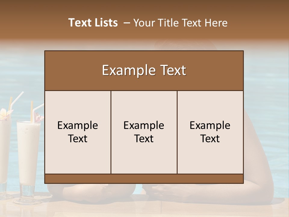 Pool Service Logos PowerPoint Template