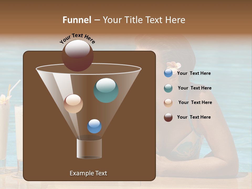 Pool Service Logos PowerPoint Template